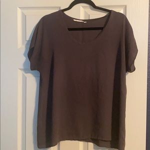 Dark green lush blouse